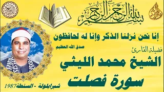 فصلت السنطة 1987 الشيخ محمد الليثي 