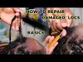 Full Episode Dreads Transformation Repair on Thin Damaged Locs How To Retwist