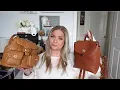 Coach Turnlock Backpack vs Coach Tabby Backpack