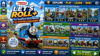 Thomas & Friends: Let's Roll+ 🚂💨 | Full Gameplay Walkthrough | All Activities & Challenges
