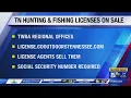 TN hunting fishing licenses on sale