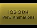iOS SDK - View Animations
