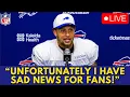 NFL BOMBSHELL SAD NEWS ABOUT TERREL BERNARD BILLS FANS NEVER EXPECTED THIS BILLS NEWS