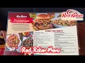 Red Robin Menu