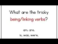 Being and Linking Verbs