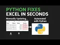 Automate Excel Status Updates with Python Overdue Checker in Seconds