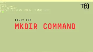 How to use the mkdir command 2-Minute Linux Tips
