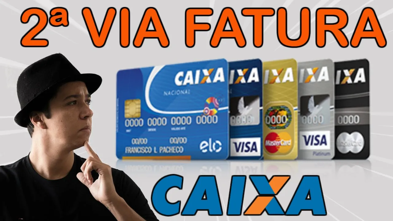 2 VIA FATURA CARTÃO CAIXA BAIXE SUA FATURA CARTÃO DE CRÉDITO CAIXA PELO CELULAR!
