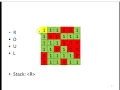 Stack Data Structure Example Rat in Maze