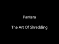 Pantera - The Art Of Shredding (Lyrics)