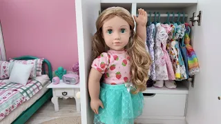 OUR GENERATION FASHION CLOSET TOUR