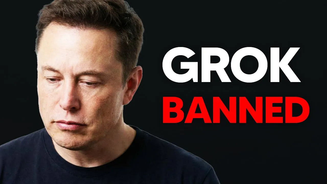 Elon Musks Grok Is Probably Going To Be Banned...