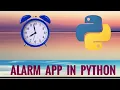 Alarm clock using Python Python projects PYTHON