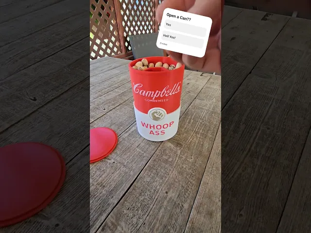 Campbell's Can of Whoop Ass Pistachio Bowl video thumbnail