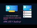 Create Onclick Button Animation Using HTML CSS Only