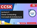 Lecture 2 Mastering Cloud Computing CCSK Cloud Computing Concepts Architecture Part 1