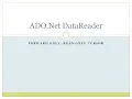 4 - DataReader in ADO Net