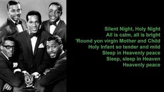 silent night by the temptations lyrics 
