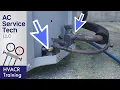 The Best Way to Find a Refrigerant Leak at the Port
