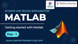 Day - 1 Getting started with matlab pantech e learning