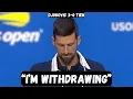 Download Lagu Novak Djokovic WITHDRAWS from US Open - Post Match Press Conference - Djokovic vs Tien - 1st Round