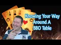 Knowing Your Way Around A BBO Table