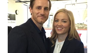 Parenthood s Erika Christensen and Sam Jaeger Talking TV
