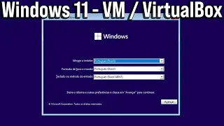 Como instalar o Windows 11 em VM com VirtualBox