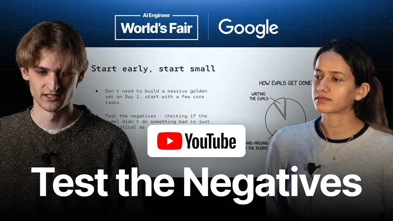 How Evals and Prompts Shape Agent Behavior — Preetika Bhateja & Daniel Bump, YouTube Ads: video thumbnail