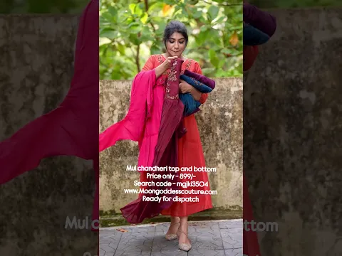 #moongoddesscouture #moongoddess #mulchandheri @Moongoddesscouturemadebyanitha #trending