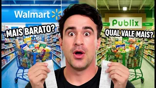 E agora... PUBLIX OU WALMART 😱 Qual o mais BARATO