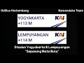 Download Lagu BARU!!! Bel Kedatangan Stasiun Yogyakarta \u0026 Lempuyangan - Sepasang Mata Bola by Purwaka Music