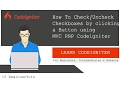 How to All Checkboxes By Clicking a Button using PHP Codeigniter