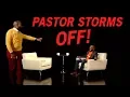 We re Ending This RIGHT NOW Pastor STORMS OFF Interview