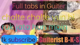 chalte chalte yun hi ruk jata hun main song create by me mohabbatein song 