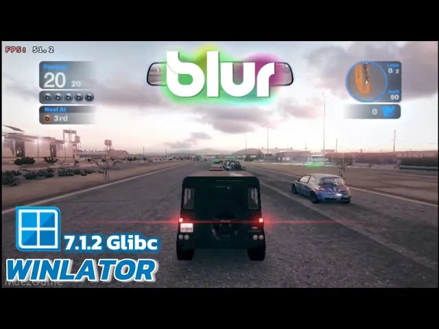 Winlator Glibc - Gameplay Blur (Windows) on Android