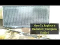 How To Replace a Radiator Complete Guide