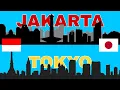 Download Lagu JAKARTA (Indonesia) VS TOKYO (Japan)