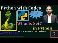 What is Sets in Python Python with Codes 2024 Urdu Hindi