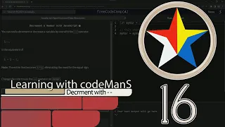 JavaScript Basic 16 Decrement with -