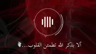 تطمئن القلوب بذكر الله آيات قرآنية حالات واتس اب دينية 