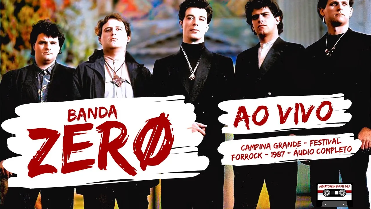 Banda Zero | ao vivo | Festival Forrock | 1987 | áudio completo