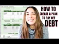 How to Create a Plan to Pay Off Debt