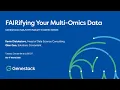 FAIRifying your multi-omics data