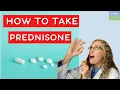 How to Take Prednisone