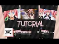 CAPCUT TUTORIAL SPLIT TRANSITION EFFECT AMV