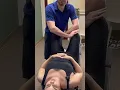 Aligning the pelvis and ankles to help hold the adjustment