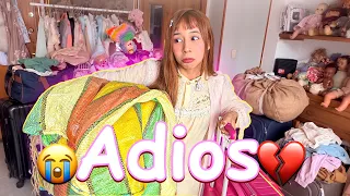 ୨୧ Me VOY de MI CASA 🏠💔 Limpieza EXTREMA + VLOG + Crisis existencial 🎀📦