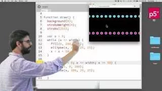 Live Stream p5 js Lessons About Loops