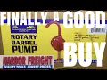 Harbor Freight Rotary Transfer Pump REVIEW No more siphoning